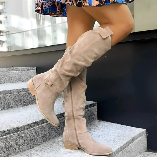 Anne | Bottes élégantes au genou pour femmes