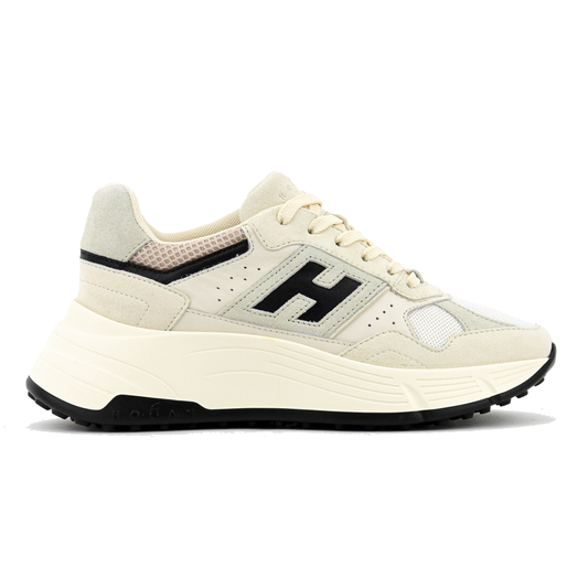 H6690 SNEAKER BLANC NOIR