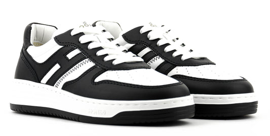 BASKETS H630 NOIR BLANC