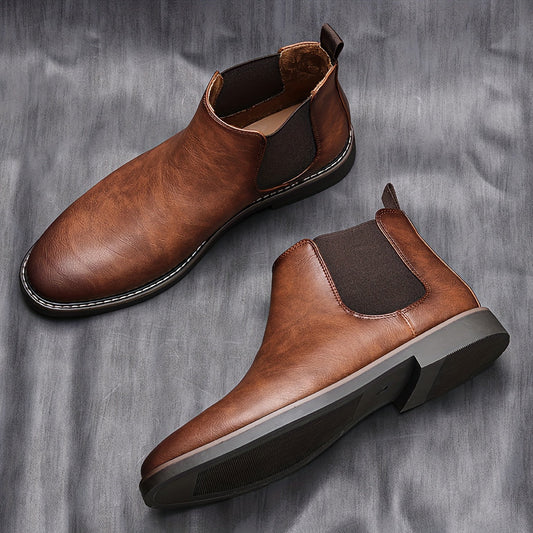 Antoine | Bottines Chelsea confortables à enfiler pour hommes