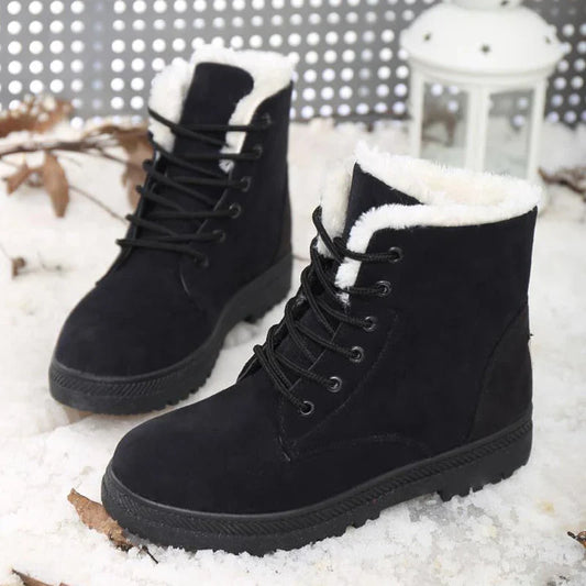 Ayessa | Bottes de neige en peluche pour femmes 
