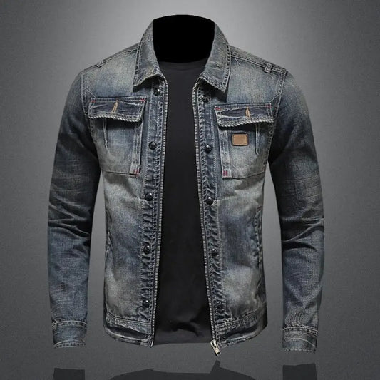 Carl | Veste en jean rétro 